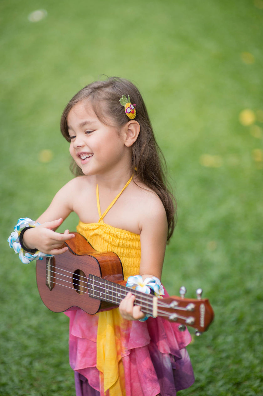 Pastel Shiny Fish Hair Clips- Lilac and Hot Pink