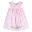 Pink Easter Applique Dress