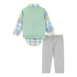 Boys Baby 4-Piece Sweater Vest Easter Set