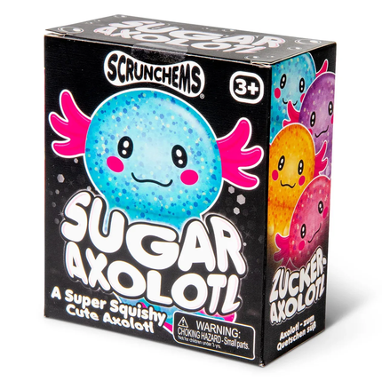 Scrunchems® Sugar Axolotl Squishy Fidget Toy (1pc)