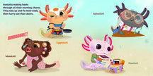 Axolotls: Day to ZZZ Book