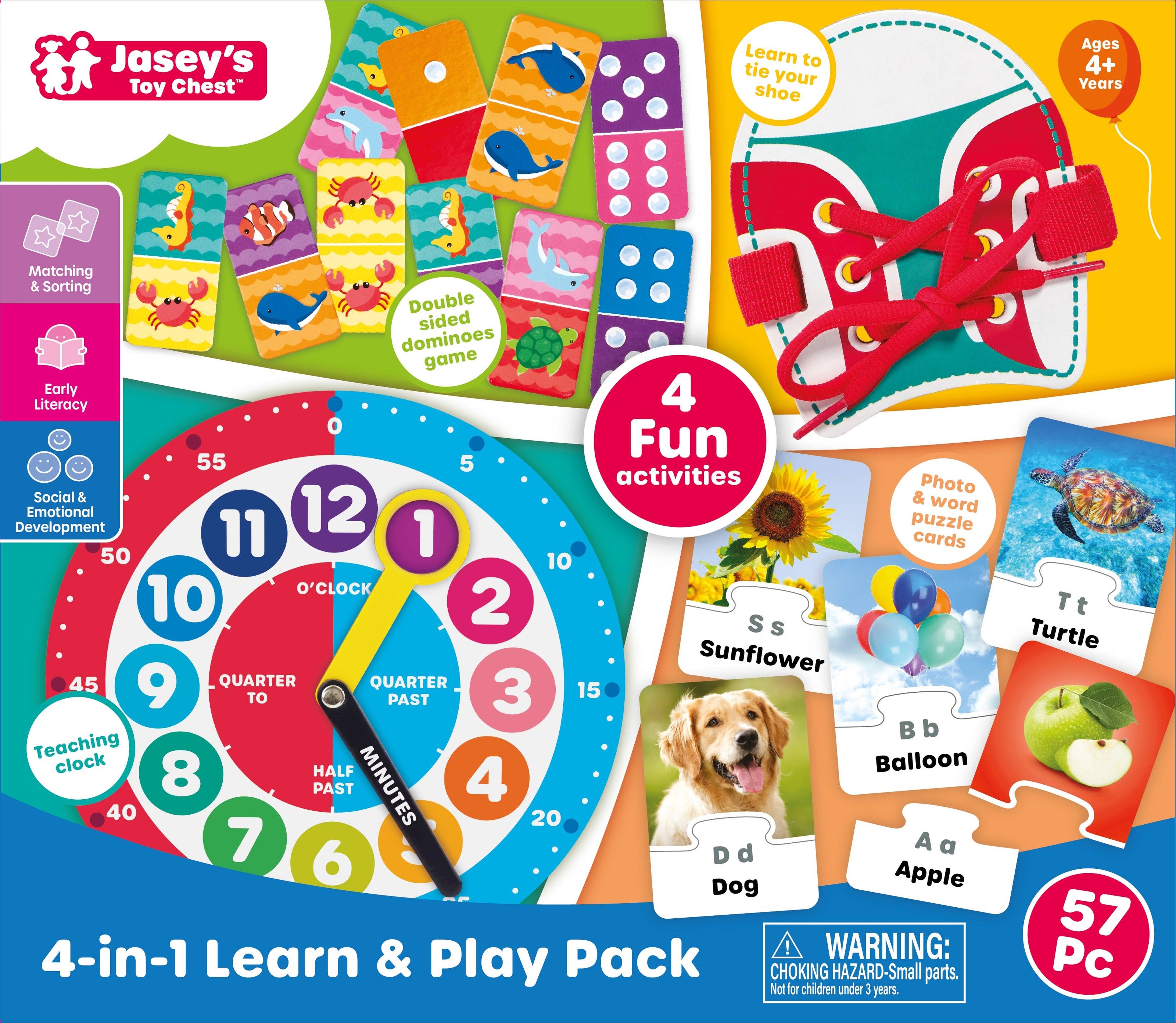 4-In-1 Learn & Play Pack