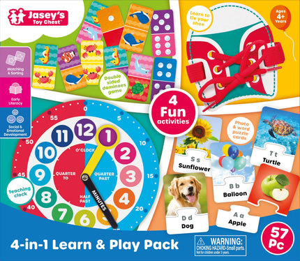 4-In-1 Learn & Play Pack