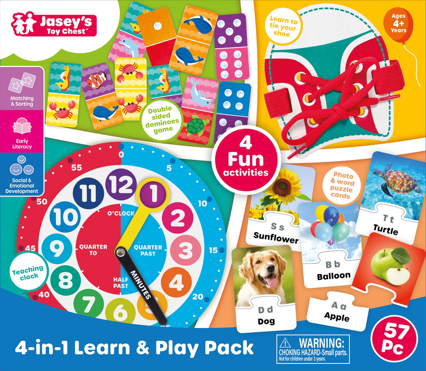 4-In-1 Learn & Play Pack