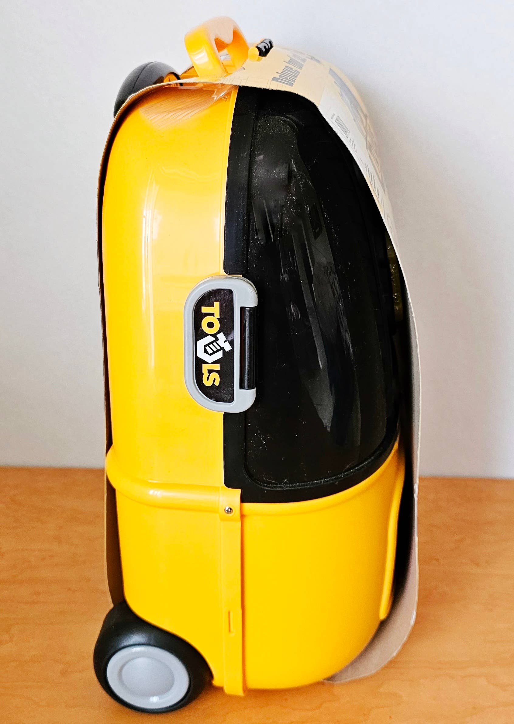 2 in 1 Deluxe Tool Kids Luggage Playset - Yellow
