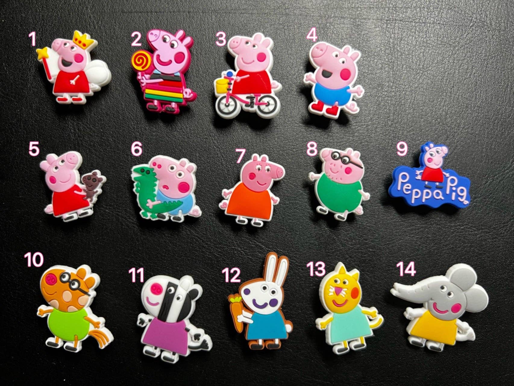 Peppa Pig Shoe Charms