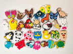 Cute Animal Pets Farm Panda Turtle Crab Aquarium Zoo Animal and more Shoe Charms Julies Decal