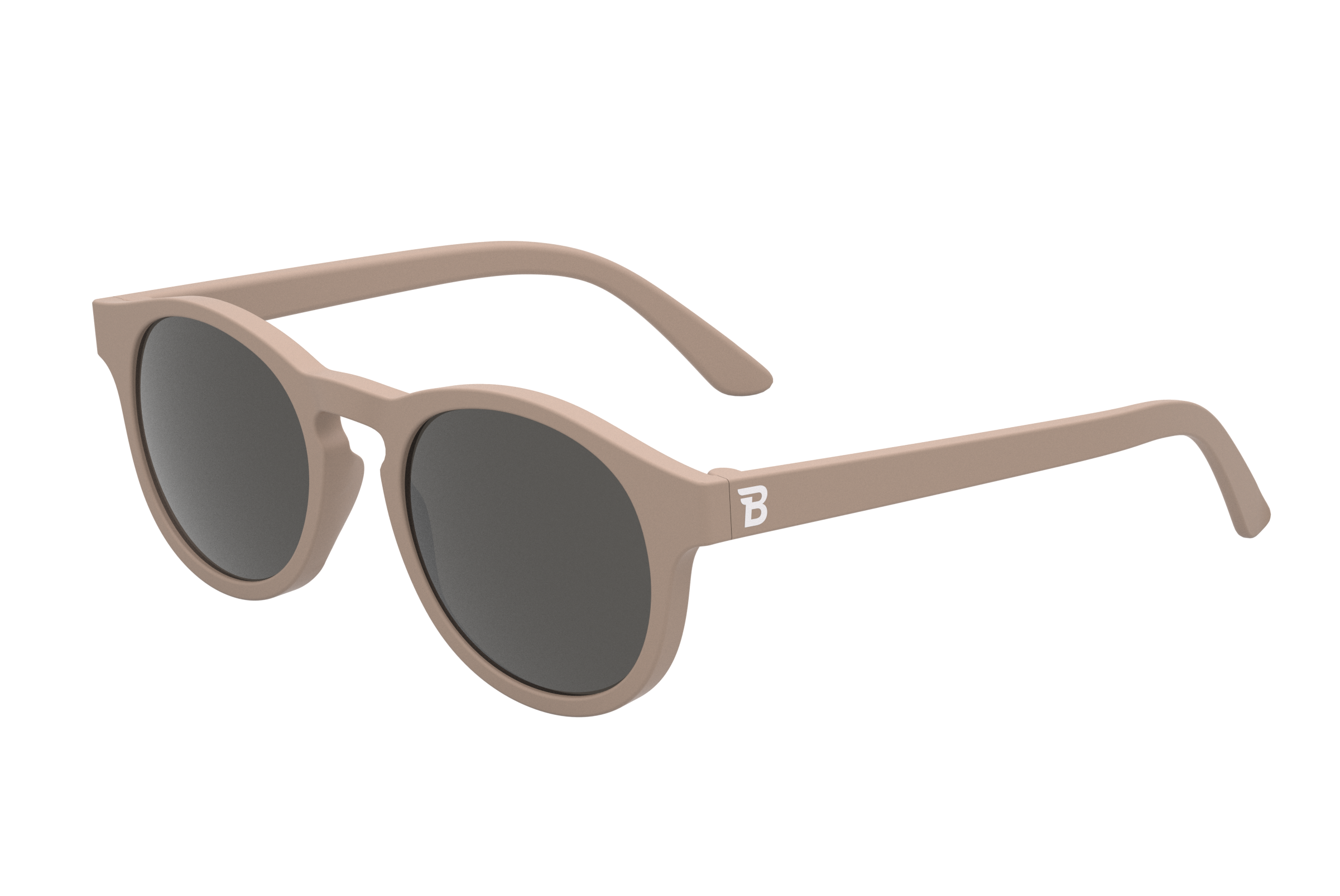 Kids Eco Collection: Keyhole Sunglasses in Soft Sand