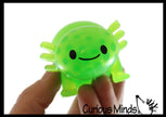 Axolotl Water Bead Filled Squeeze Stress Ball - Sensory Toy