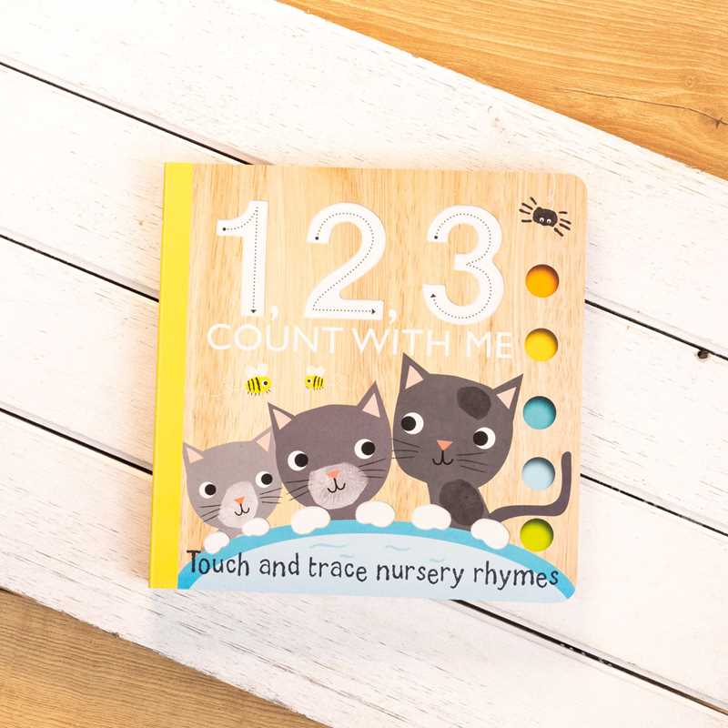 Touch and Trace: 1, 2, 3 Count with Me Board Book