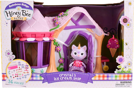 Honey Bee Acres Crystal’s Ice Cream Shop playset