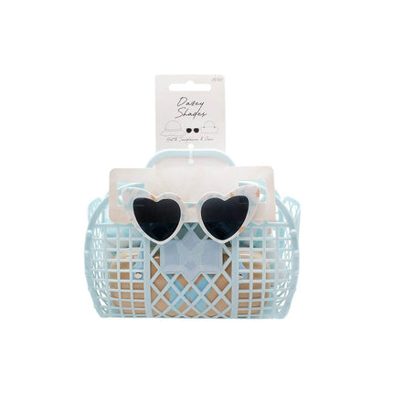 Kids Sunglasses with Hat Case and Bag Premium Combo Set New