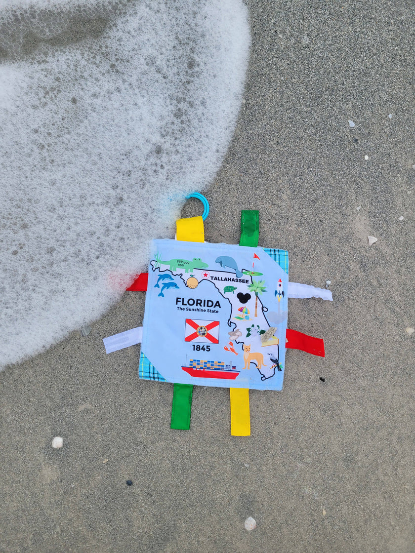 Crinkle Tag Square Toy-Florida State