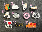 Dog and Cat Shoe Charms