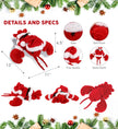 Plush Santa - Super Soft Plush - Elegant Red Lobster Stuffed Animal
