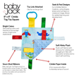 Airplanes Helicopter Crinkle Tag Square 8