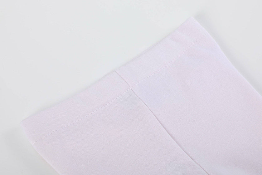 White and Pink Girls Dress Undershorts