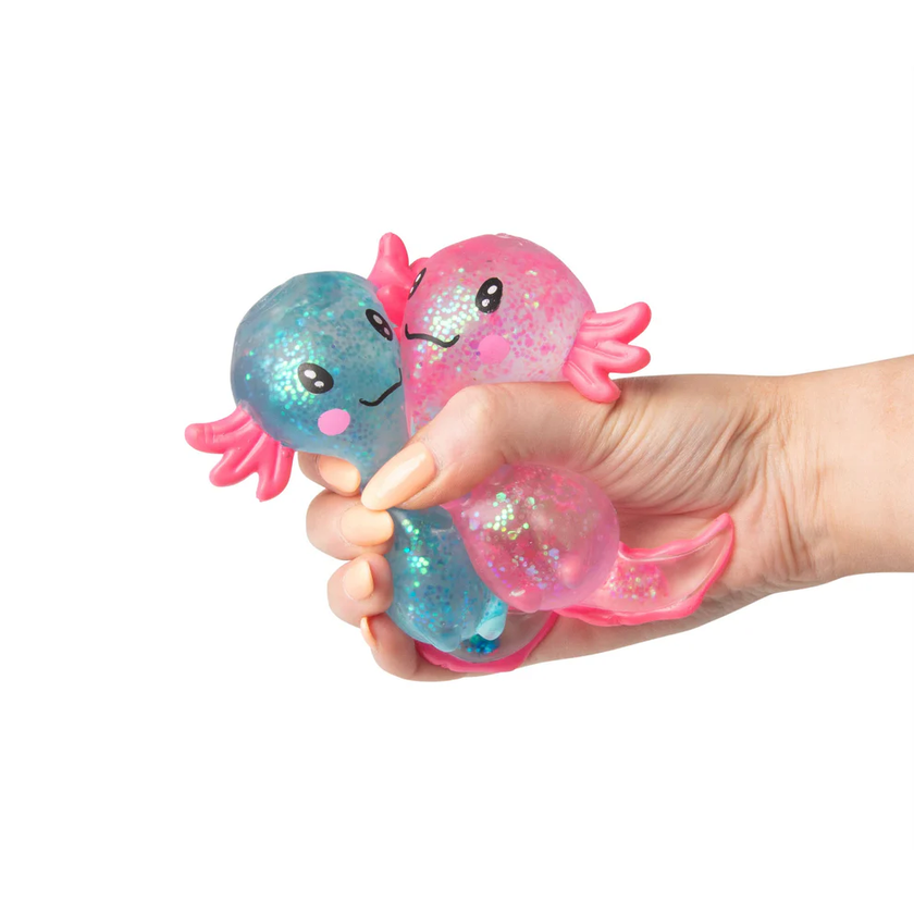 Scrunchems® Sugar Axolotl Squishy Fidget Toy (1pc)