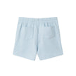 Textured Polo and Shorts Set | Light Blue Shark