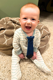 Polkadot Tasty Tie Teether, Crinkle Toy