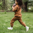Acid Wash Football Infant Sweatshirt Set