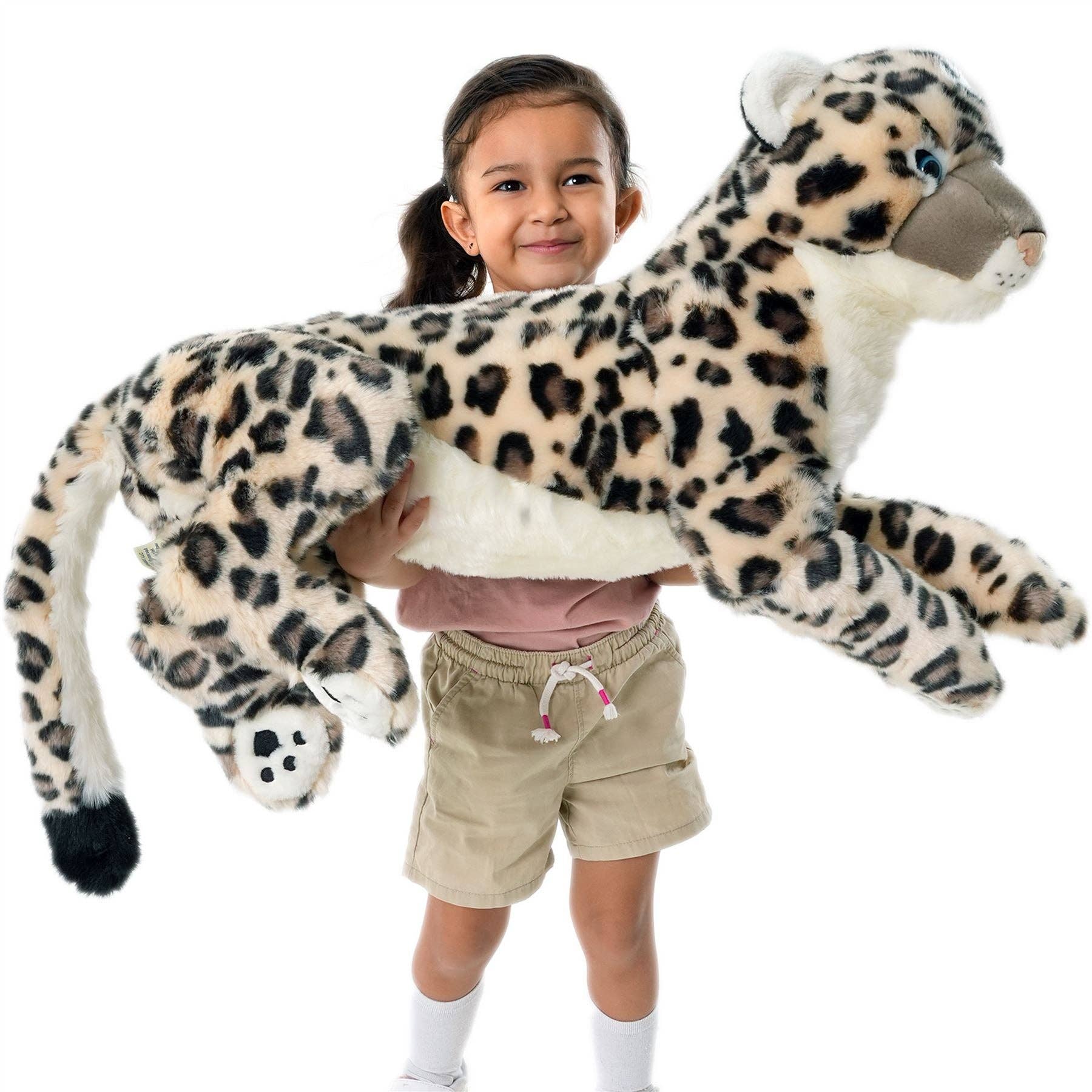 Sienna the Snow Leopard | 30 Inch Stuffed Animal Plush