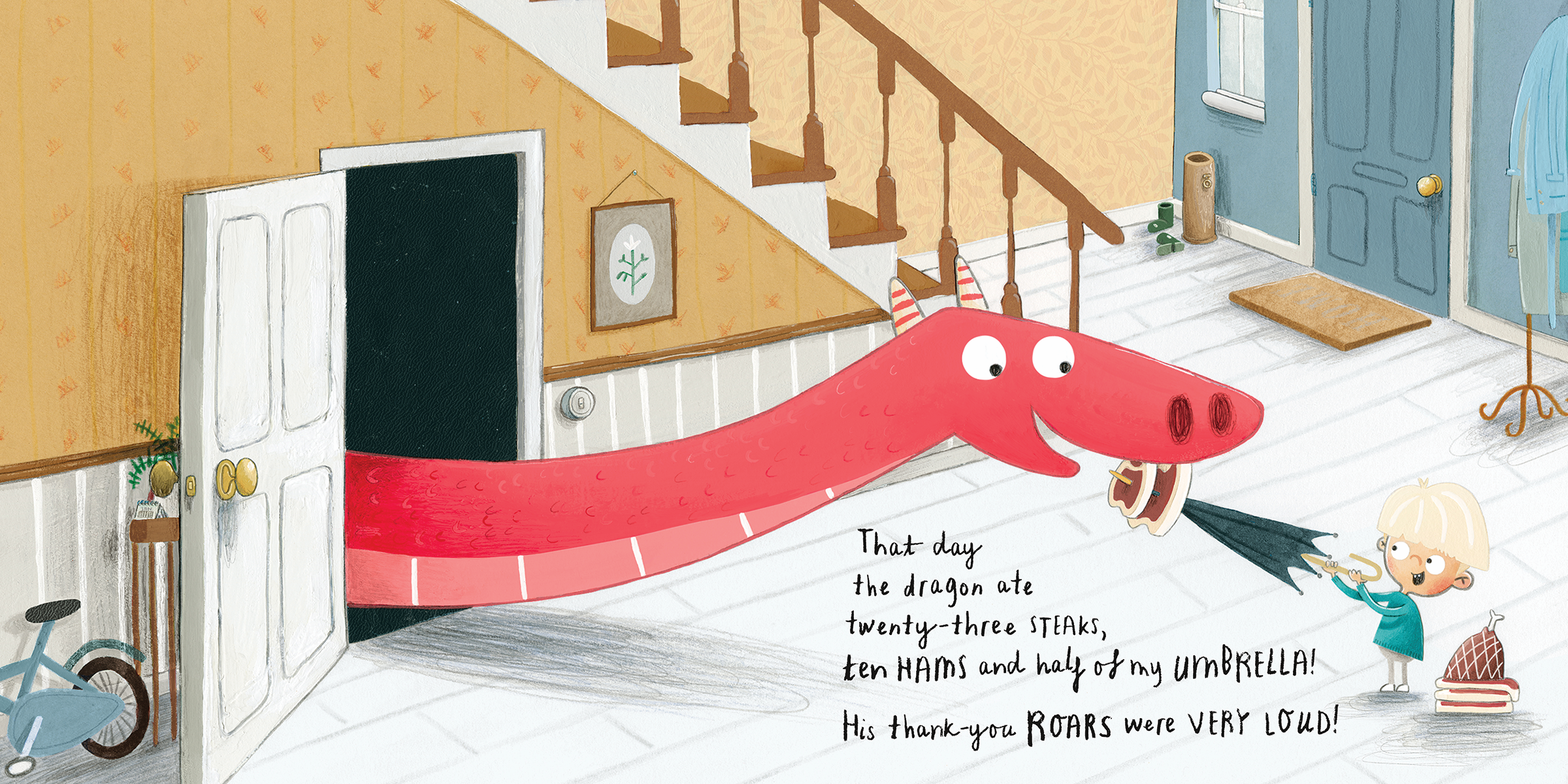 Dragon Post Hardcover Book