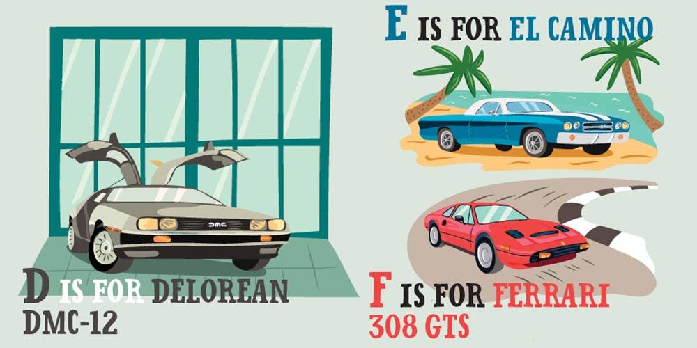 C Is for Car : An ABC Car Primer Board Book