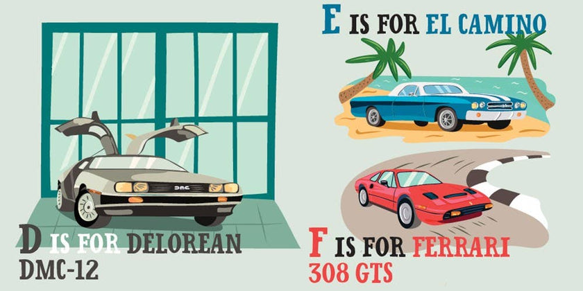C Is for Car : An ABC Car Primer Board Book