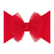 Baby Bling® Tulle FAB® soft nylon headband with tulle bow