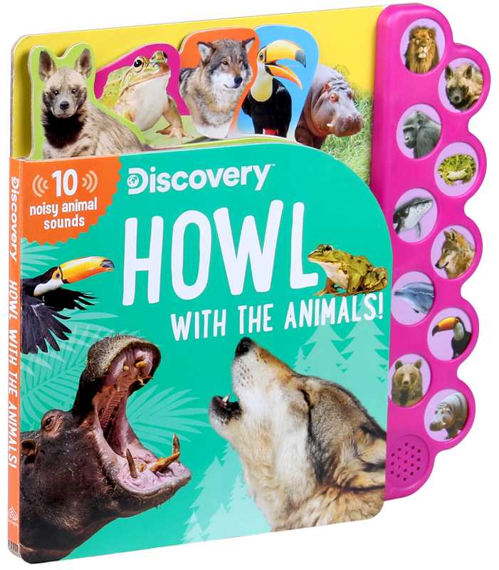 Discovery: Howl with the Animals! Board Book