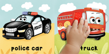 Brilliant Baby: Things That Go - Children's Touch and Feel and Learn Sensory Board Book