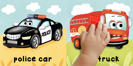 Brilliant Baby: Things That Go - Children's Touch and Feel and Learn Sensory Board Book
