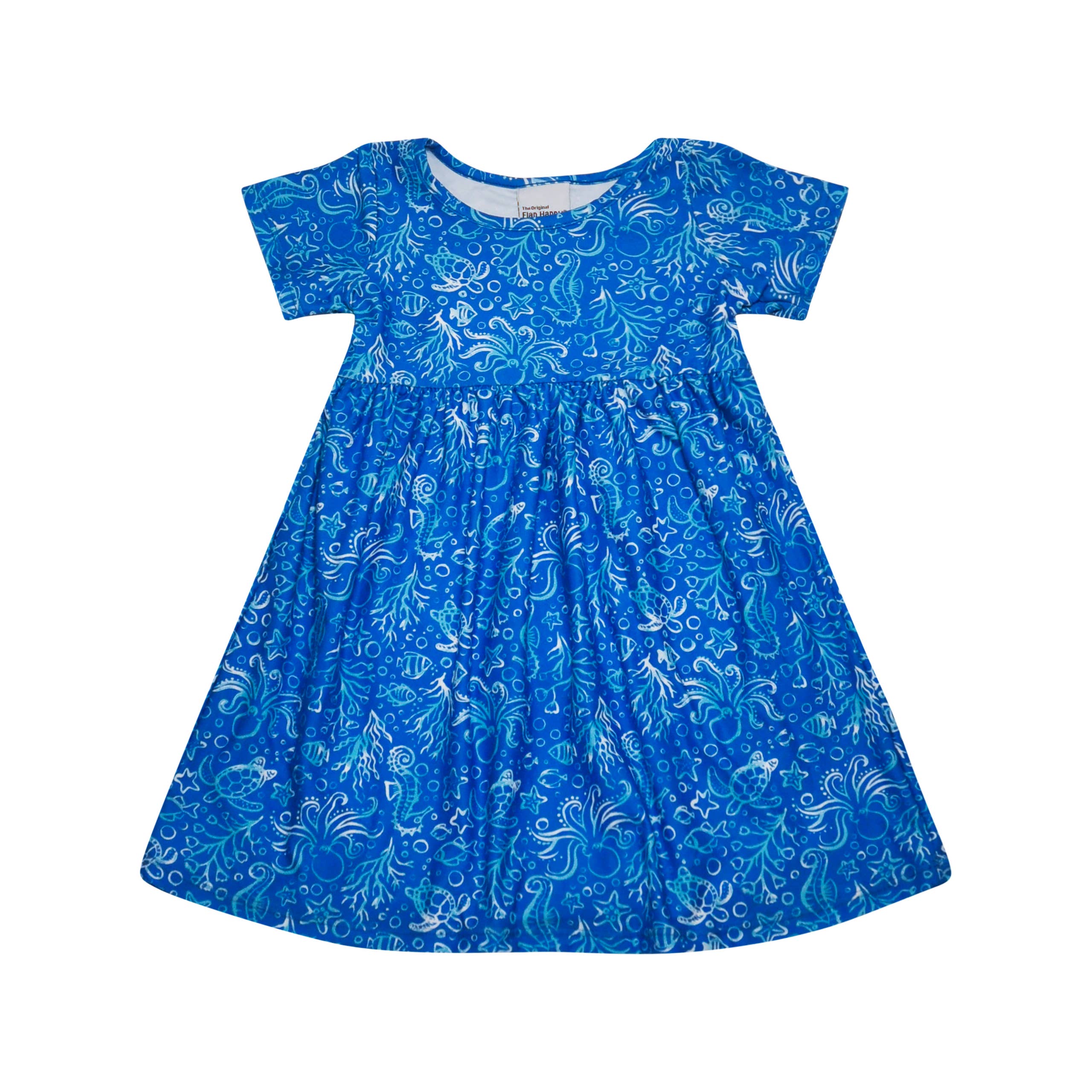 Kids UPF50+ Laya Short Sleeve Tee Dress for Girls