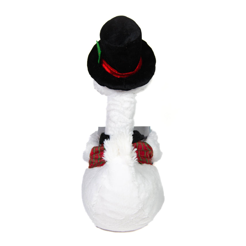 Carolin' Father Goose (Animated Singing Christmas Plush Toy)