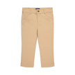 Boys Orange Palm Trees Button-down Shirt and Khaki Pants Set