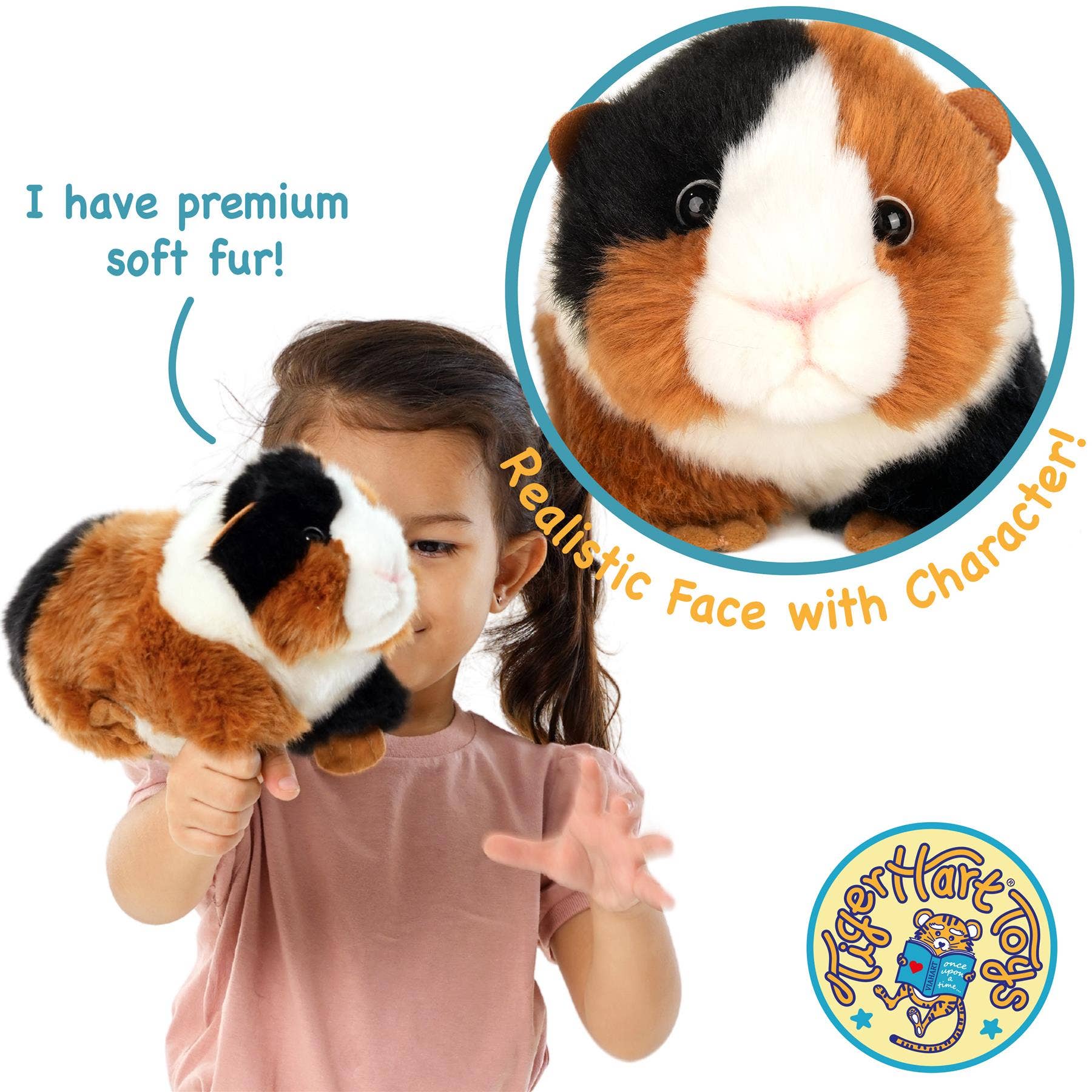 Gianni The Guinea Pig - 9 Inch Stuffed Animal Plush