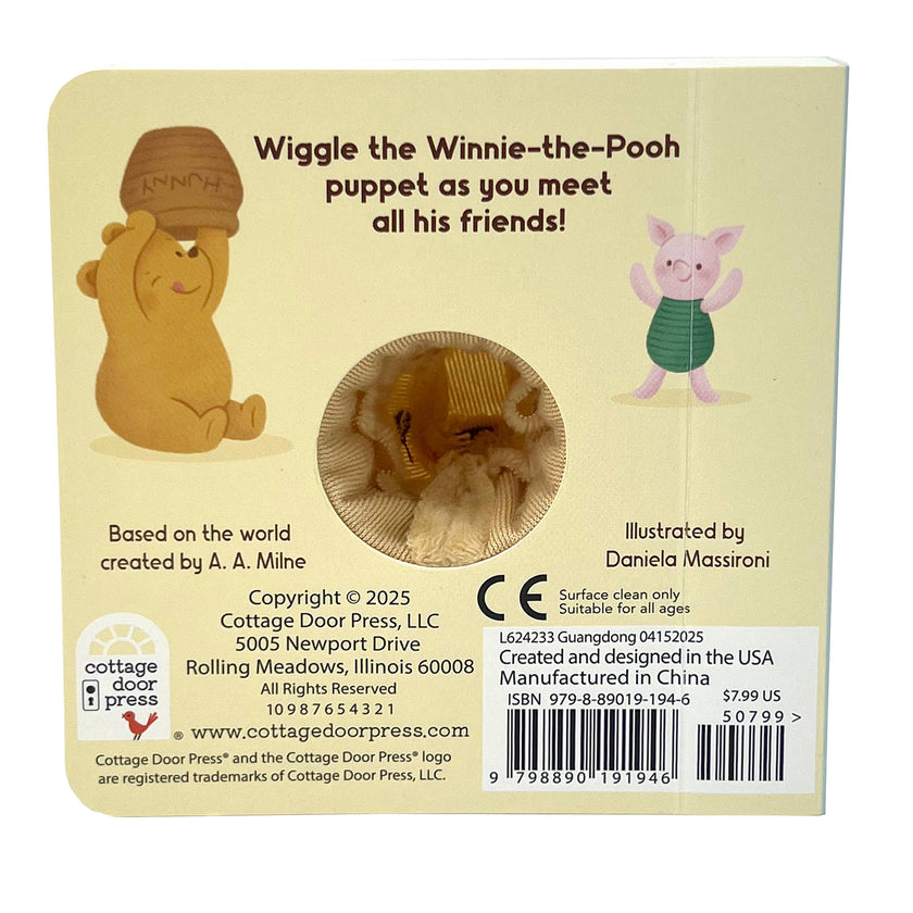 Winnie-the-Pooh Hello, Pooh Interactive Puppet Book