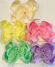 Fun Size Solid Hair Bows (5in)