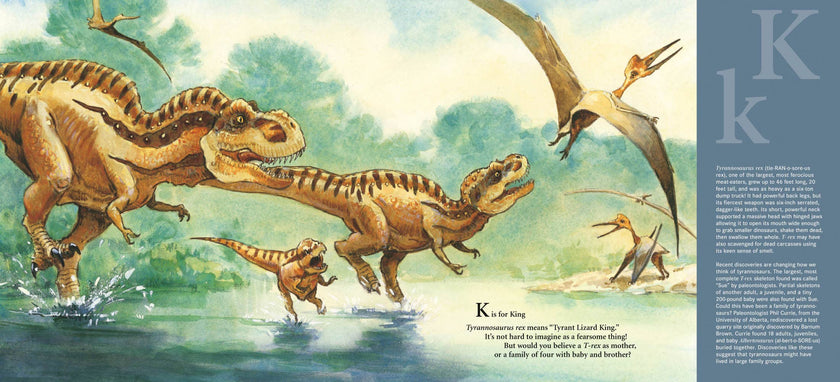 D is for Dinosaur Picture Book: A Prehistoric Alphabet