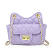 Girls Tiny Quilted Treasure Purse
