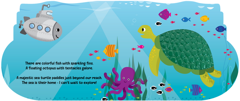 Deep-Sea Diving Submarine Board Book