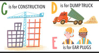 C is for Construction Board Book