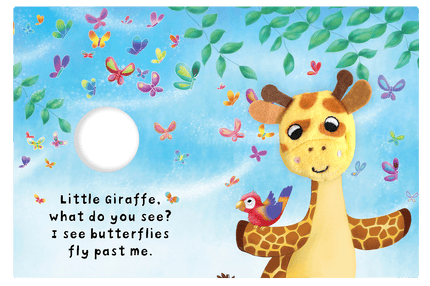Little Giraffe Finger Puppet Book