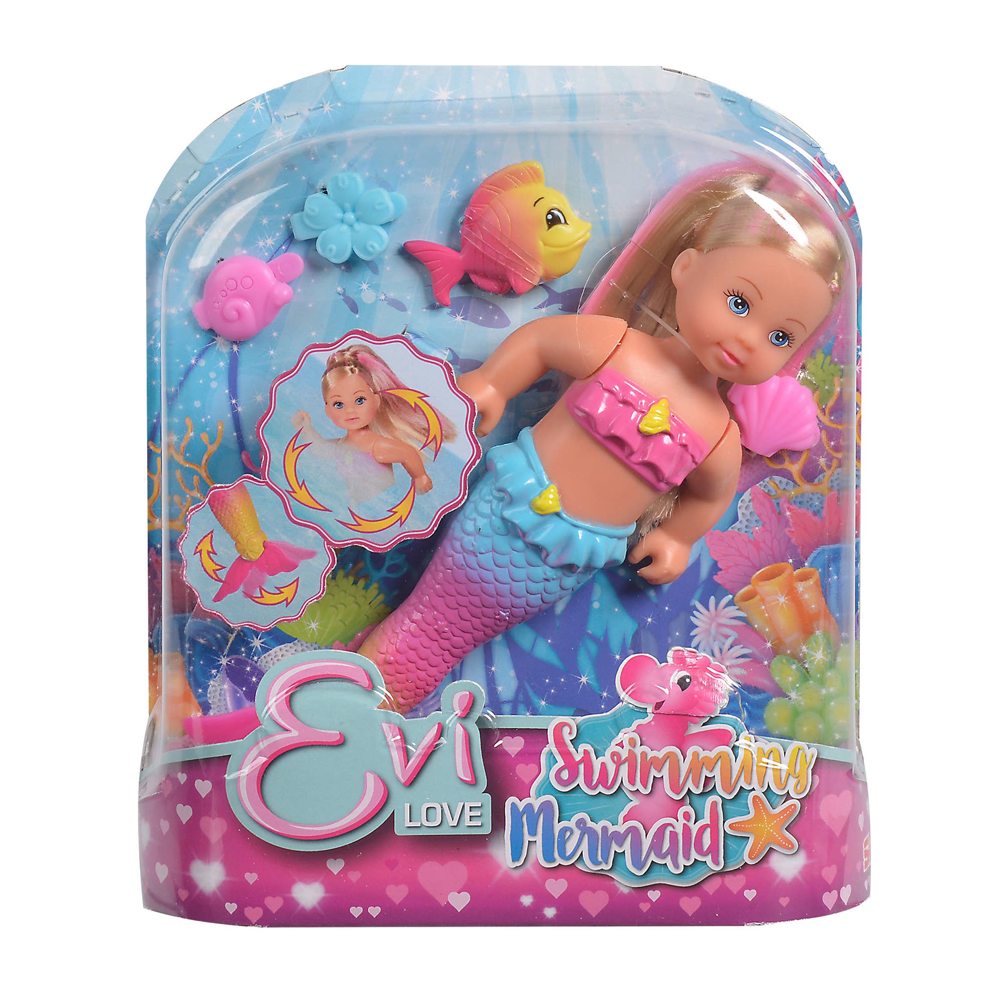 Simba Dickie - Evi Love Swimming Mermaid Doll