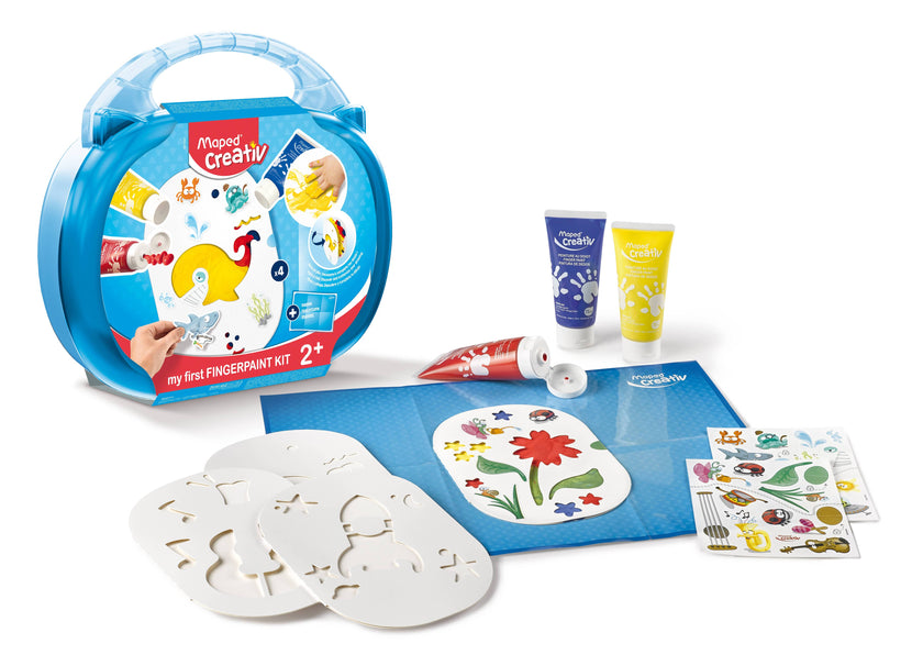 Creativ My First Finger Paint 10 Piece Kit in Carrying Case