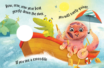Row, Row, Row Your Boat - Finger Puppet Book