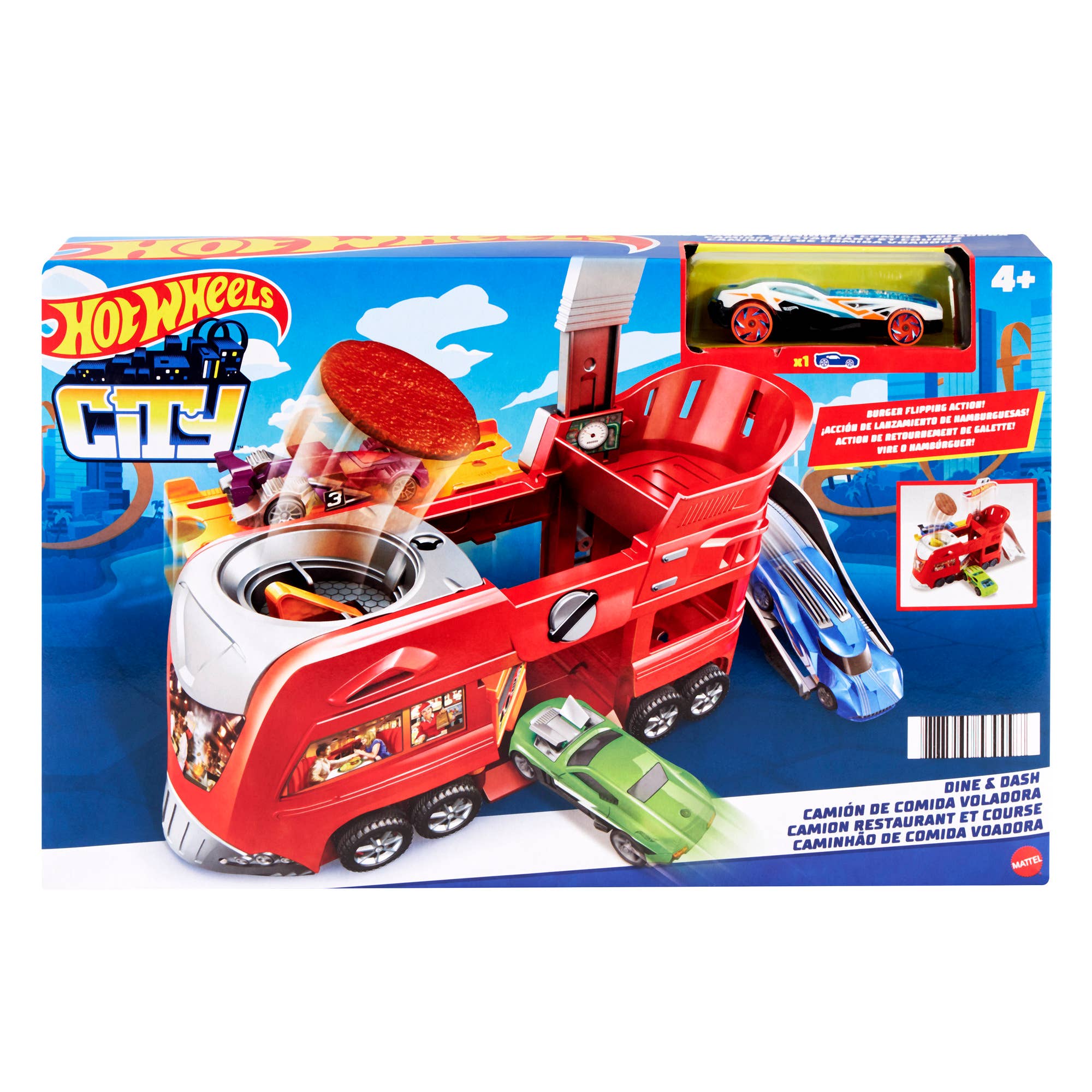 Die-Cast Hot Wheels Fold Out Playset