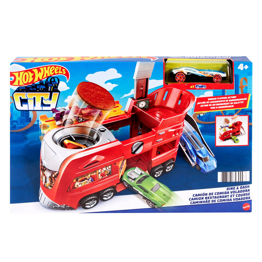 Die-Cast Hot Wheels Fold Out Playset