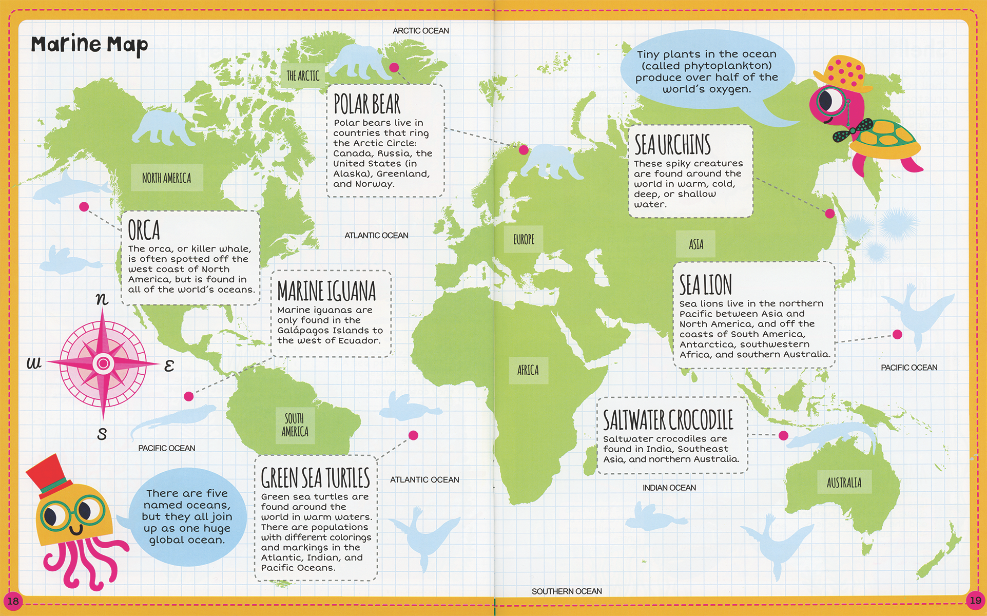 Ocean, Sticker Facts Sticker Book